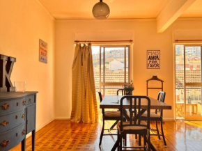 Sunny top floor apartment with balcony